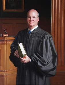The Hon. Robert J. Conrad, Jr. Chief U.S. District Judge Western District of North Carolina Oil on linen, 48 x 36 inches Further Information