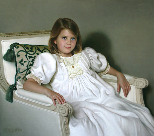 Mary Frances    
Oil on linen, 32 x 36 inches