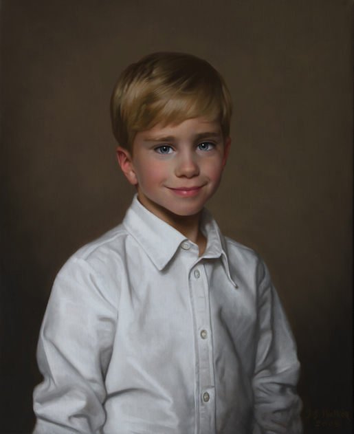 Pierce    
Oil on linen, 22 x 18 inches 