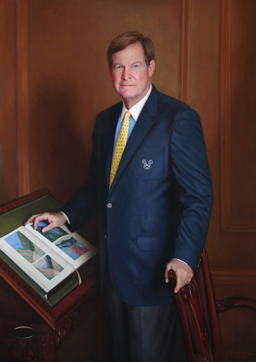 Stephen Timbers
President and CEO
Kemper Financial Companies
Oil on linen, 56 x 40 inches