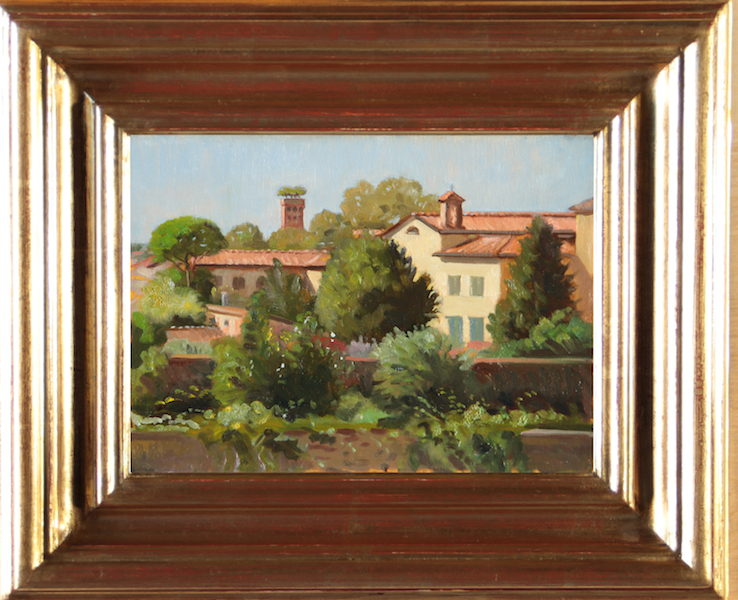 A View from Le Mura
Urbana, Lucca
Oil on panel, 9 X 12 inches
SOLD