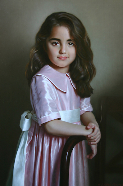 Annabel     Oil on linen     30 x 20 inches