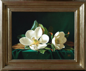 Carolina Magnolia Series Oil on panel,14 x 18 inches SOLD