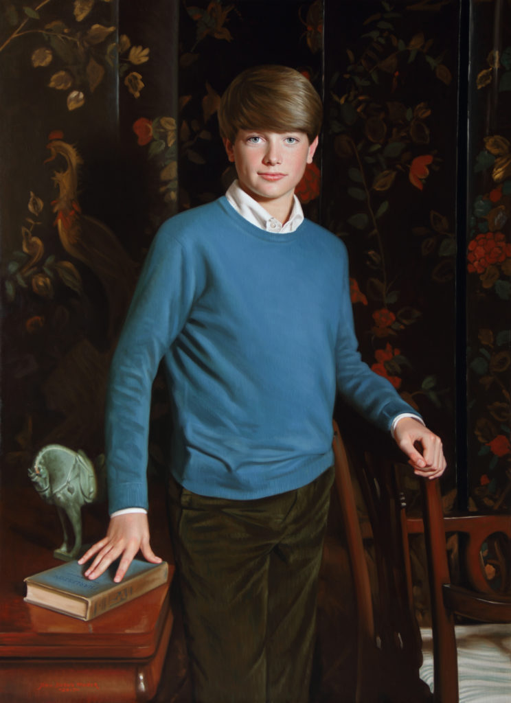 Edward
Oil on linen, 52 x 38 inches