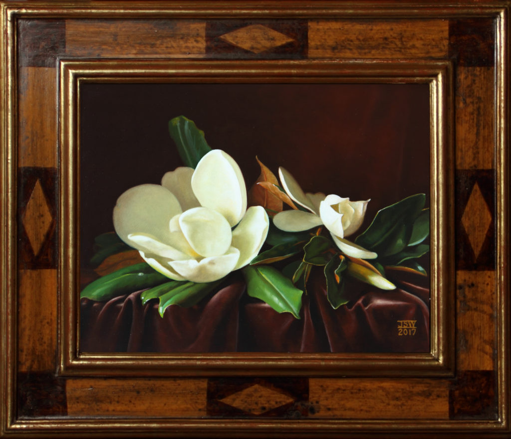 Brown Velvet #1
Carolina Magnolia Series
Oil on panel, 14 x 18 inches
SOLD