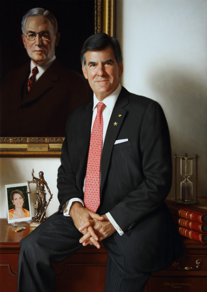 Mitchell B. Reiss
President and CEO
Colonial Williamsburg Foundation
Oil on linen, 50 x 36 inches
